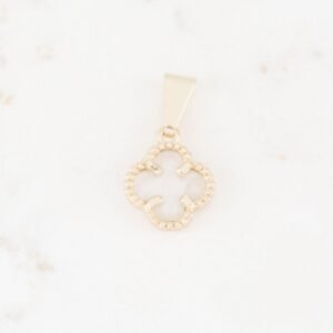 DIJE VAN CLEEF PERLADO PEQUEÑO