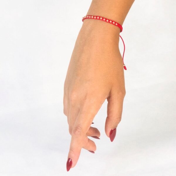 55200-R.jpg PULSERA TEJIDA 3MM LISO 18B CUBIERTO