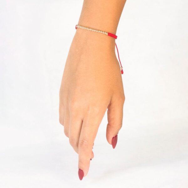 PULSERA TEJIDA 18B 3MM LISO