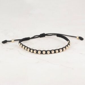 PULSERA TEJIDA 4MM 18B CUBIERTO
