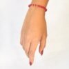 55350-R.jpg PULSERA TEJIDA 4MM NEO- NEO ARGOLLA - BALÍN LISO
