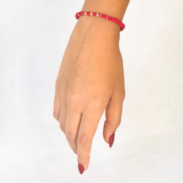 55350-R.jpg PULSERA TEJIDA 4MM NEO- NEO ARGOLLA - BALÍN LISO
