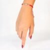 55368-r.jpg PULSERA TEJIDA 3 OROS 1 BALÍN FRANCÉS 8MM
