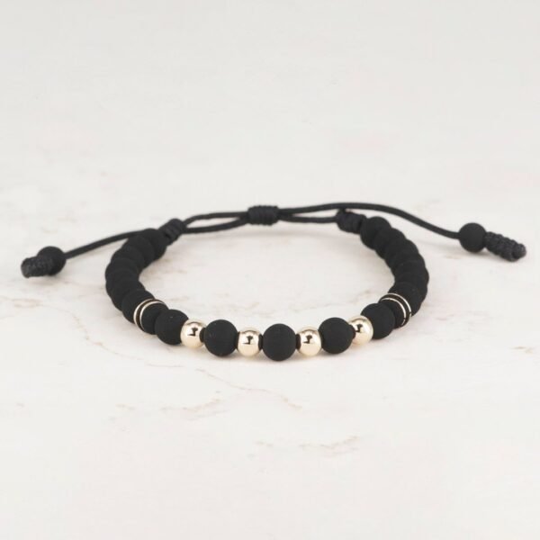 PULSERA TEJIDA NEO 6MM BALÍN 5MM