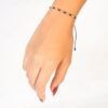 PULSERA TEJIDA 3MM X MOSTACILLA