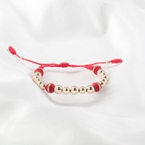 59015-RJ-1.jpg PULSERA BALINERIA 6-7 MM NEOPRENO ANILLO ROJO
