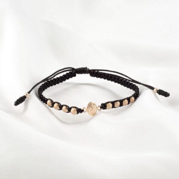PULSERA GUADALUPE DIAMANTADO 4MM