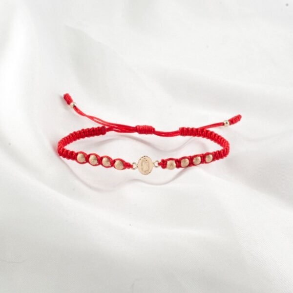 PULSERA GUADALUPE DIAMANTADO 4MM