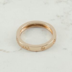 ANILLO CARTIER MACIZO