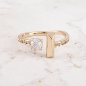 ANILLO CLAVO CIRCONES