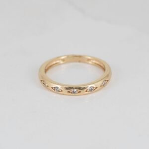 ANILLO CIRCONIAS MINI ROMBOS
