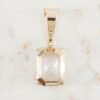 DIJE RECTANGULAR CIRCONIA 10mm x 6mm