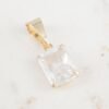 DIJE RECTANGULAR CIRCONIA 10mm x 6mm