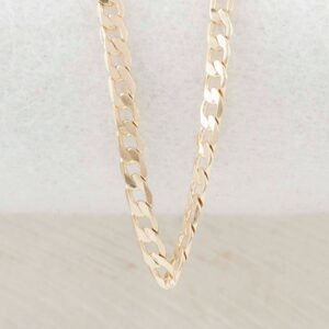 CADENA CUBANA PLANA 2.5mm - 60mm