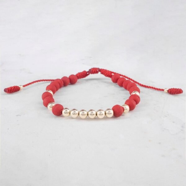 PULSERA TEJIDA BALIN NEOPRENO X BALIN LISO 5MM