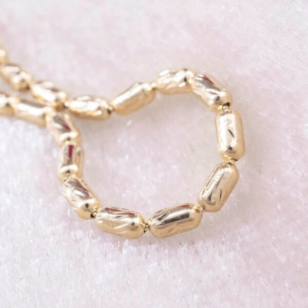 CADENA MILITAR BARRIL DIAMANTADA 1.5mm - 45cm