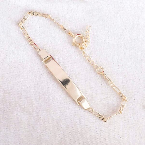 PULSERA 3X1 PLACA NIÑO 2mm - 13cm + EXT