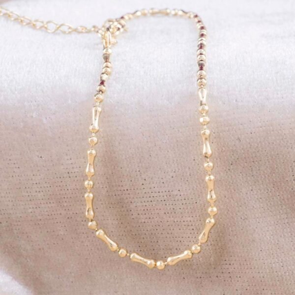 PULSERA BARRIL PUNTO 1.5mm - 17cm +EXT