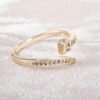 ANILLO CLAVO CIRCONES